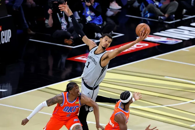 Victor Wembanyama Spurs NBA Cup Semifinal