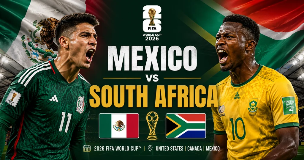 Mexico vs South Africa Live: World Cup Opener