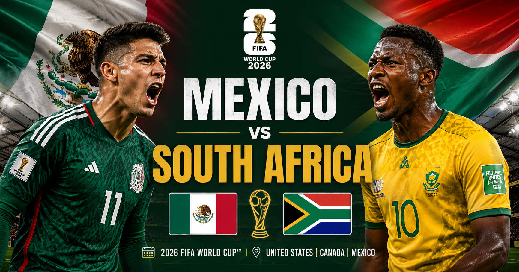 Mexico vs South Africa Live: World Cup Opener